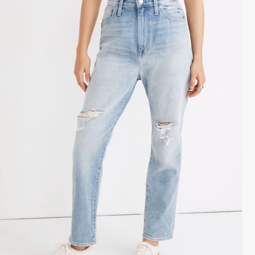 Madewell Mom Jean in Gilford Wash - Size 32 - Picture 3 of 7